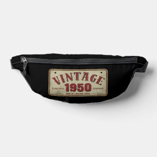 Vintage 1950 Limitierte Auflage Alle Originalteile Bauchtasche