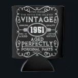 Vintage 1951 Man Myth Legend 70th Birthday Dosenkühler<br><div class="desc">Mit diesem niedlichen und farbenfrohen Design machen Sie Ihre Geburtstagsfeier noch attraktiver. Eine perfekte Ergänzung für Ihre Geburtstagskollektion. Ein Muss Kleidung für einen Geburtstagsfeier tragen.</div>