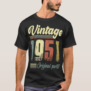 Vintage 1951 Vintage 1951 Originalteile T-Shirt