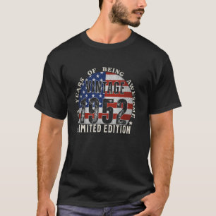 Vintage 1952 limitierte Auflage 73 Jahre alte Gesc T-Shirt