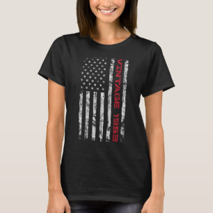 Vintage 1953 70. Geburtstag 70 Jahre alte US-Flagg T-Shirt