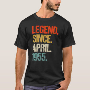 Vintage 1955 68. Geburtstag Retro 68 Jahre alt T-Shirt