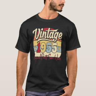 Vintage 1955 Original-Teile, einige tragen Retro 6 T-Shirt