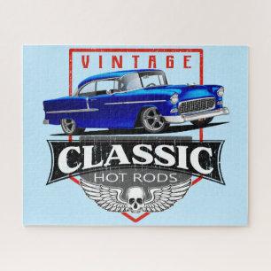 Vintage 1955 Street Rod Puzzle