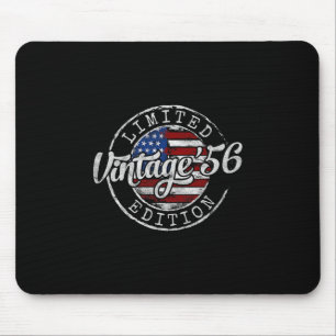 Vintage 1956 Geschenke zum 69. Geburtstag für Männ Mousepad