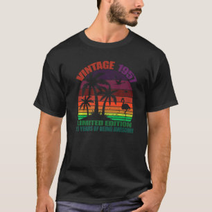Vintage 1957 65. Geburtstag Für Männer & Frauen 65 T-Shirt