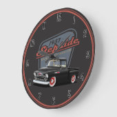 Vintage 1957 Stepside Große Uhr (Winkel)
