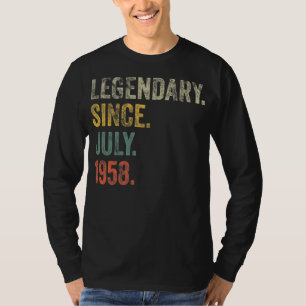 Vintage 1958 64. Geburtstag Legendär seit Juli T-Shirt