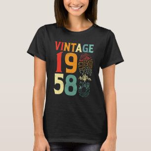 Vintage 1958 64 Jahre alter Geburtstag Camping Wan T-Shirt