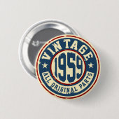 Vintage 1959 alle Vorlagen-Teile Button (Vorne & Hinten)