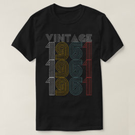 Vintage 1961 58 Jahre alte 58. T-Shirt