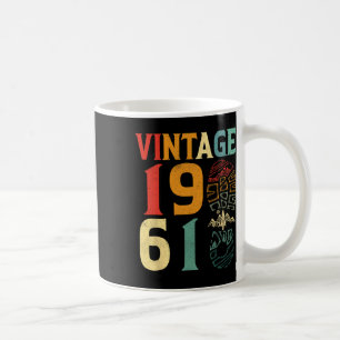 Vintage 1961 61 Jahre alter Geburtstag Camping Wan Kaffeetasse