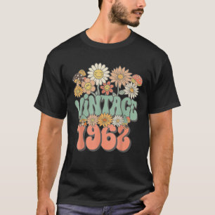 Vintage 1962 Gänseblümchen Hippie Groovy Wildblume T-Shirt