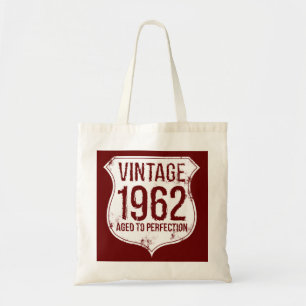Vintage 1962 Gereift bis zur Vollkommenheit Tragetasche