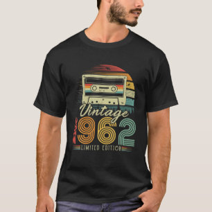 Vintage 1962 Retro-Kassette 1962 64. Geburtstag 64 T-Shirt