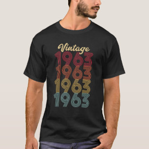 Vintage 1963 Hergestellt in 1963 59. Geburtstagsge T-Shirt