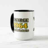 Vintage 1964 - Aged To Perfektion Tasse (Vorderseite Links)