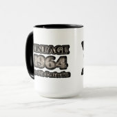 Vintage 1964 - Aged To Perfektion Tasse (Vorderseite Links)