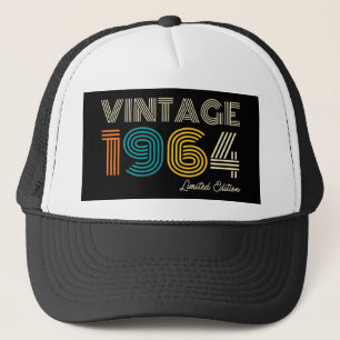 Vintage 1964 Limited Edition 60. Geburtstag  Truckerkappe