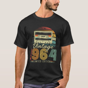Vintage 1964 Retro-Kassette 1964 62. Geburtstag 62 T-Shirt