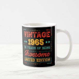 Vintage 1965 Hergestellt in 1965 60. Geburtstag 60 Kaffeetasse