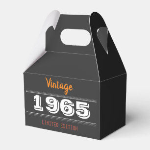Vintage 1965 limitierte Auflage 60. Geburtstagsges Geschenkschachtel