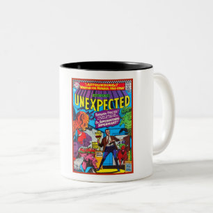 VINTAGE 1966 COMIC-BUCHCOVER-KUNST ZWEIFARBIGE TASSE