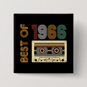 Vintage 1966 Hergestellt 1966 60. Geburtstag 60 Ja Button