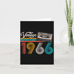 Vintage 1966 Kassettenband 60. Geburtstag 60 Jahre Karte