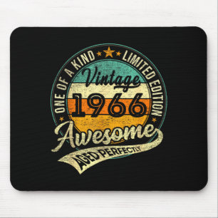 Vintage 1966 limitierte Auflage 60 Jahre alt 60. G Mousepad