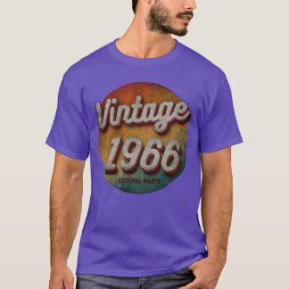 VINTAGE 1966 ORIGINALTEILE Familie T-Shirt