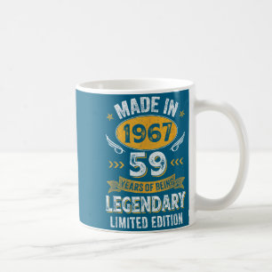 Vintage 1967 59 Jahre altes Design Kaffeetasse