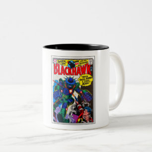 VINTAGE 1967 COMIC-BUCHCOVER-KUNST ZWEIFARBIGE TASSE
