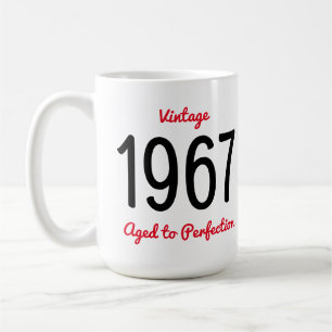 Vintage 1967 gereift bis zur Vollkommenheit 50. Ge Kaffeetasse