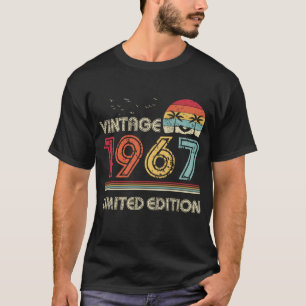 Vintage 1967 limitierte Auflage zum 57. Geburtstag T-Shirt