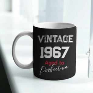 Vintage 1967 zum perfekten Alter gereift Alles Gut Kaffeetasse