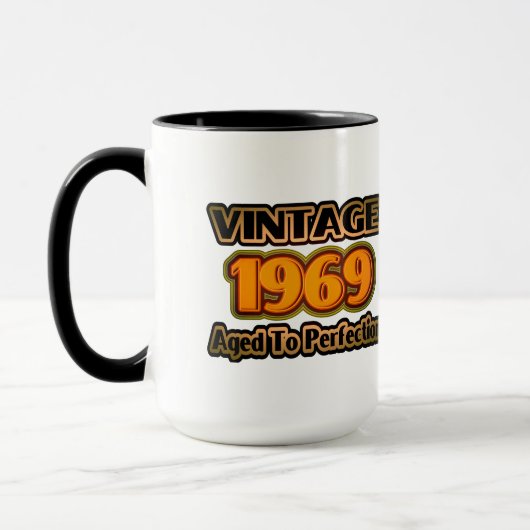 Vintage 1969 - Aged To Perfektion Tasse (Links)