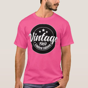 Vintage 1969 limitierte Auflage 52. Geburtstagsges T-Shirt