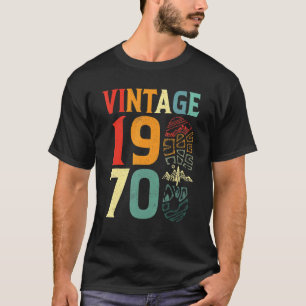 Vintage 1970 52 Jahre alter Geburtstag Camping Wan T-Shirt