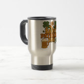 Vintage 1970er Saint Patrick's Day  Reisebecher (Vorderseite Links)