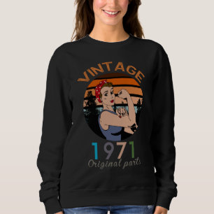 Vintage 1971 Originalteile Sweatshirt