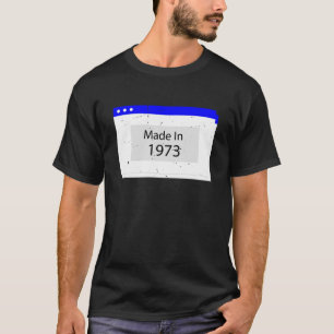 Vintage 1973 - 50. Geburtstag Klassiker Geboren 19 T-Shirt