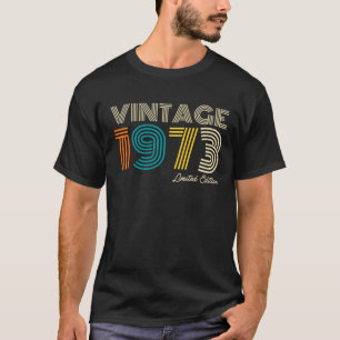 Vintage 1973 limitierte Auflage 53. Geburtstag T-Shirt