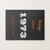 Vintage 1973 limitierte Auflage zum 50. Geburtstag Puzzle (Horizontal)