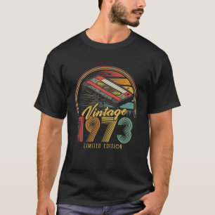 Vintage 1973 Retro-Kassette 1973 53. Geburtstag 53 T-Shirt