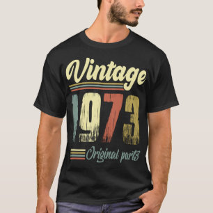 Vintage 1973 Vintage 1973 Originalteile T-Shirt
