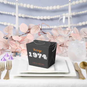 Vintage 1974 52. Geburtstag Gefälligkeitsboxen - L Geschenkschachtel