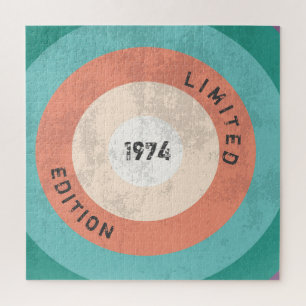 Vintage 1974 limitierte Auflage zum 50. Geburtstag Puzzle