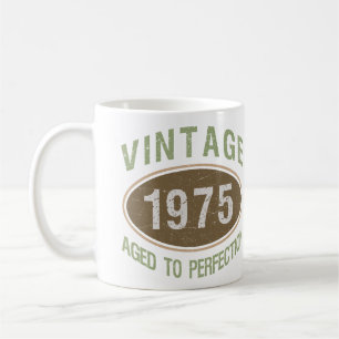 Vintage 1975 50. Geburtstag Kaffeetasse
