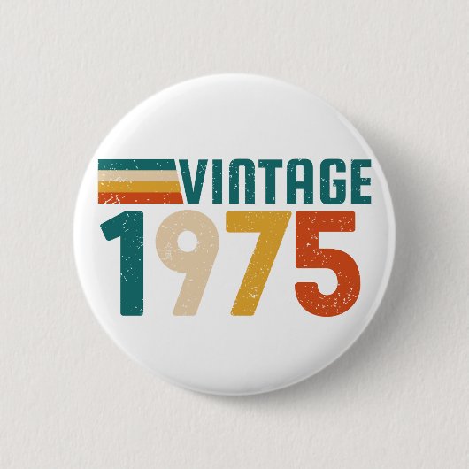 VINTAGE 1975 BUTTON (Vorderseite)